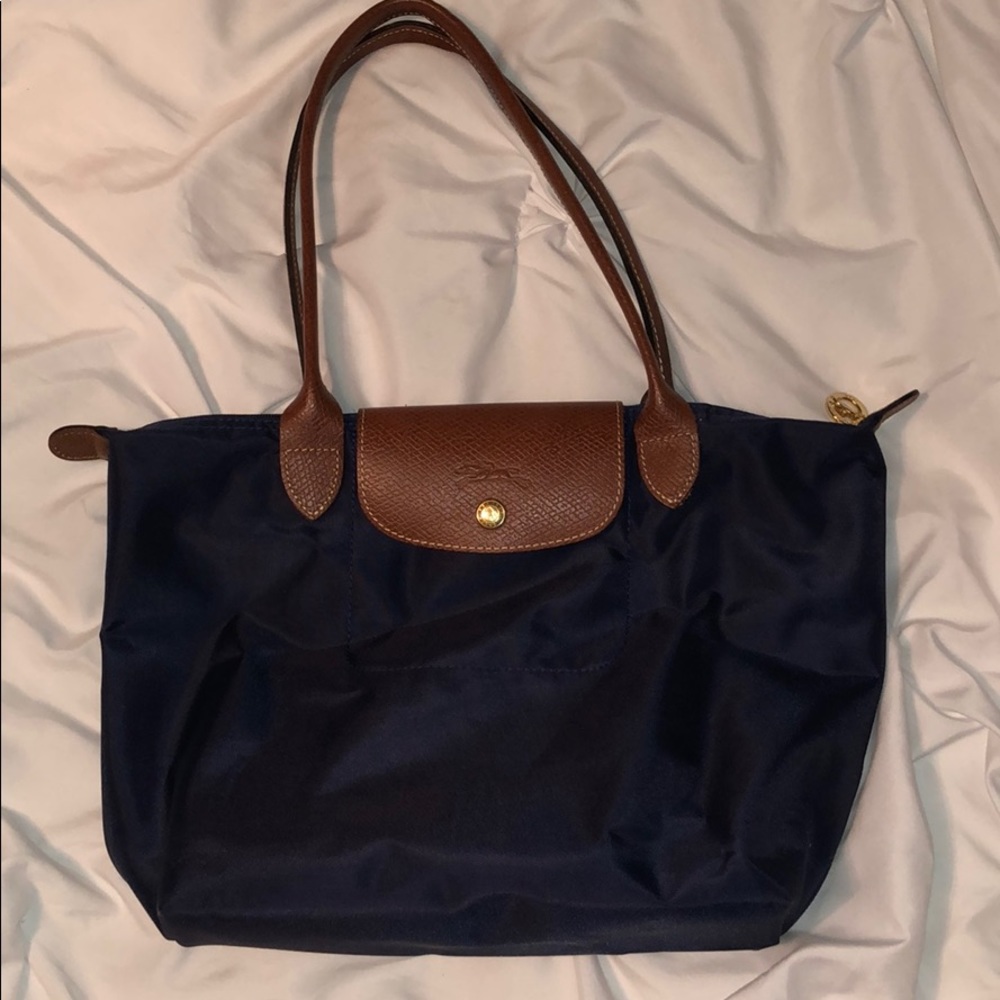 Longchamp Tote Bag Small- Navy Blue